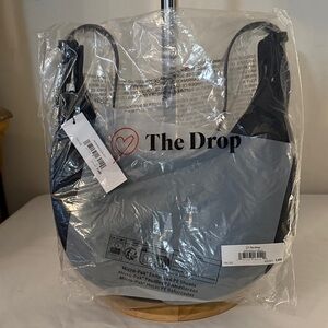 The Drop Black Shoulder Bag